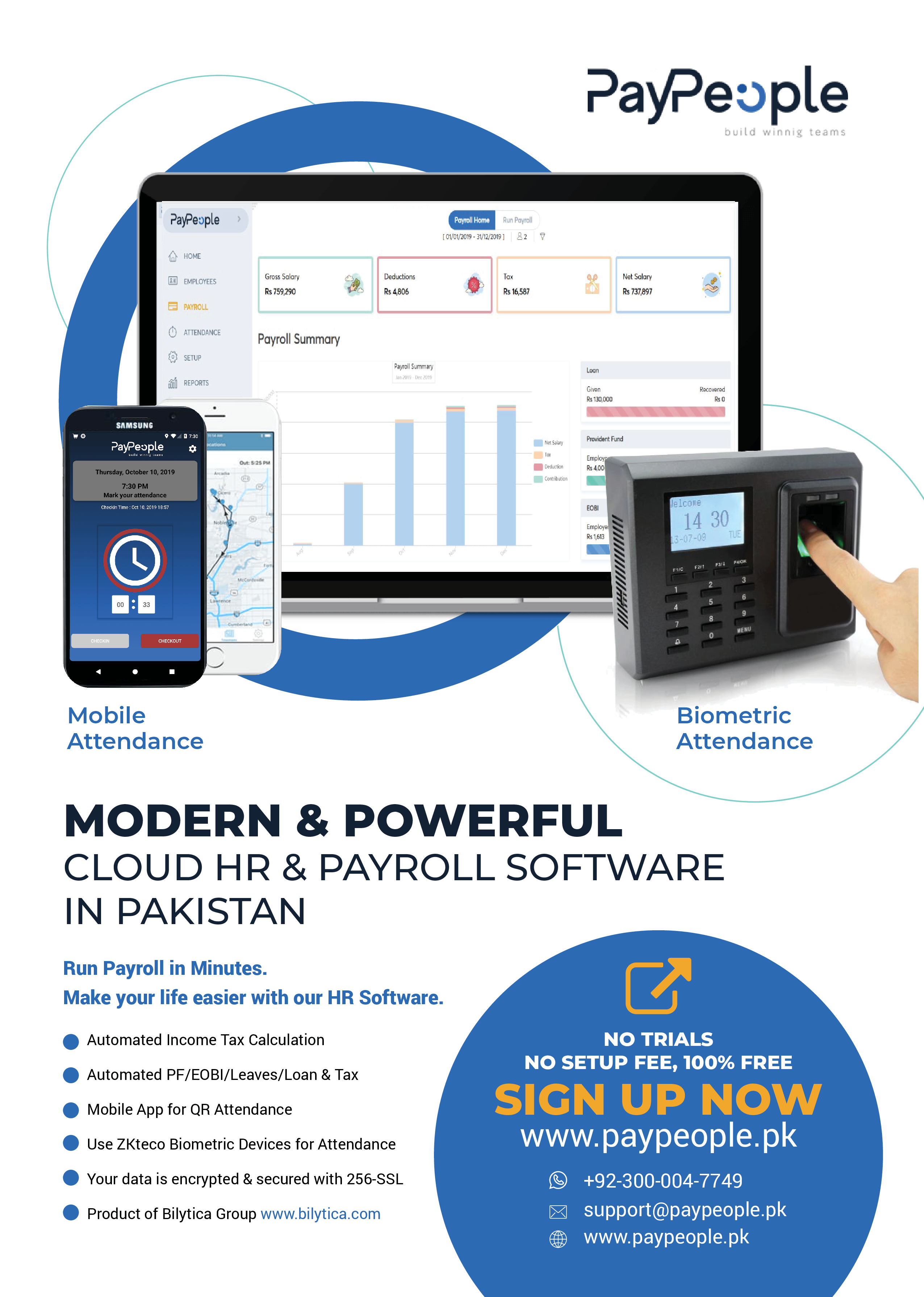 Top 7 Reasons for Moving to Cloud Time & Attendance Software in Lahore