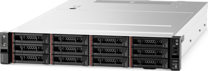 Lenovo ThinkSystem SR590 Xeon Silver 4210 (10C 2.2GHz 13.75MB Cache/85W) 16GB (1x16GB, 2Rx8 RDIMM), 3x600GB 10k SAS, 930-8i, 2x750W, XCC Enterprise